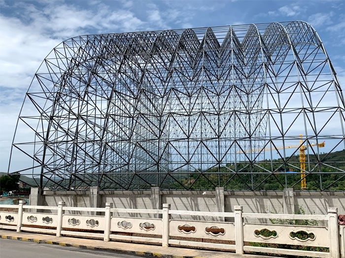 高邮山寨矿储煤棚网架